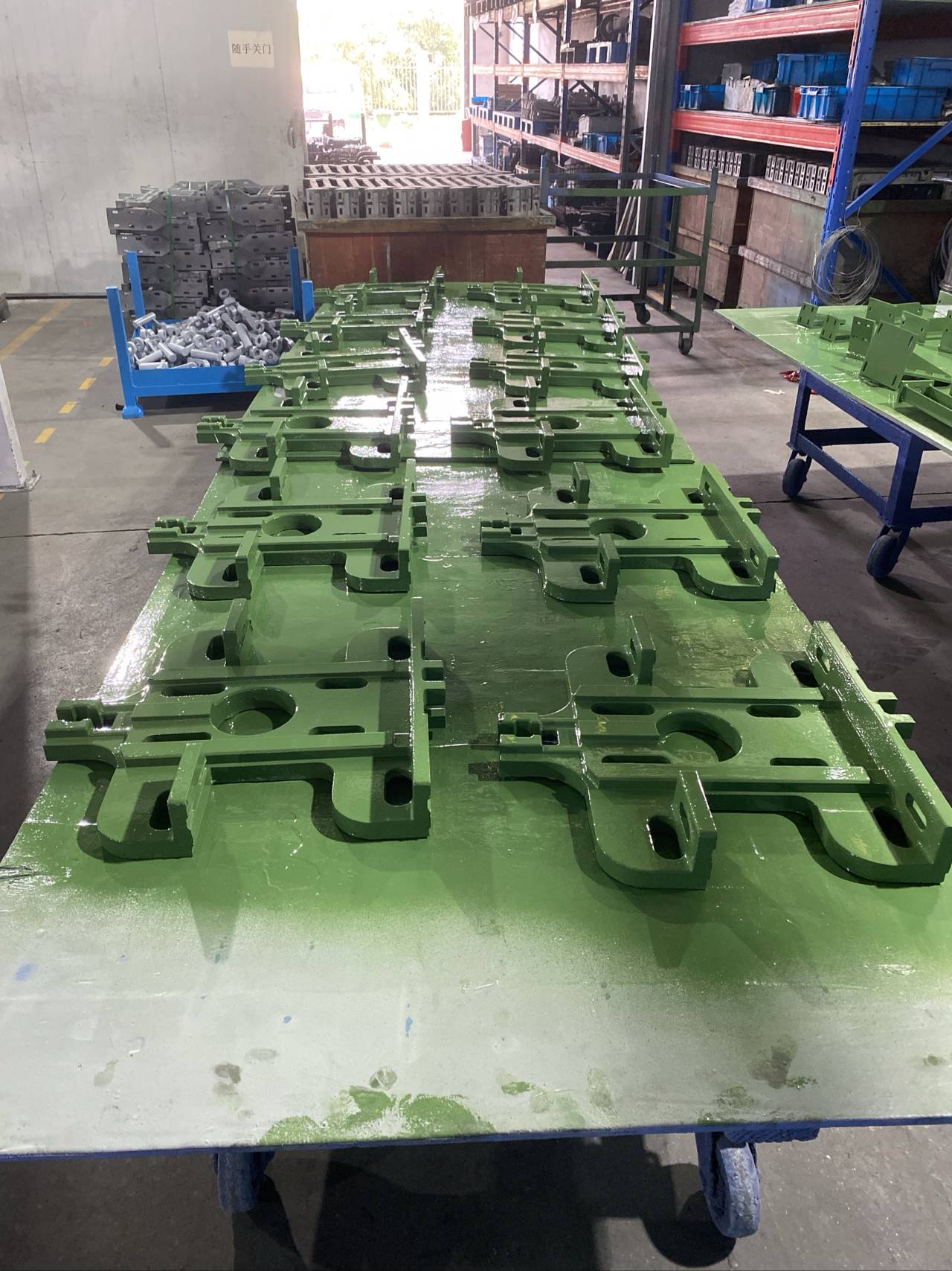 BSC solvent-free coating system helps textile machinery factory achieve the goal of anti-corrosion across the sea ship.